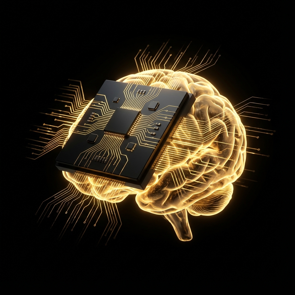 AI Chip Merging with Digital Brain